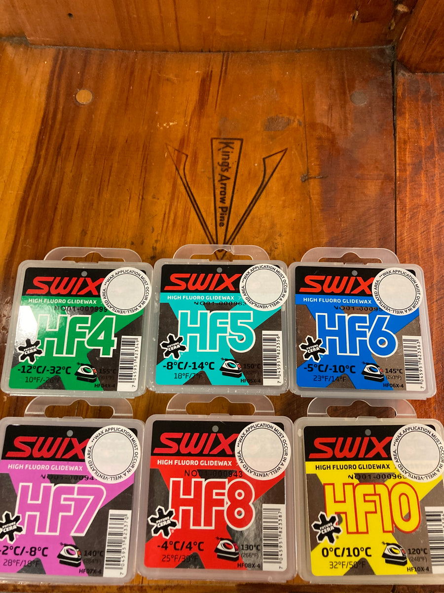 SWIX HFX HIGH FLUORO GLIDE WAX 40g